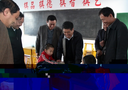 觀看小學生下圍棋